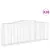 Produktbild 2 för Gabioner bågformade 20 st 400x50x140/160 cm galvaniserat järn