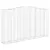 Produktbild 3 för Gabioner bågformade 7 st 400x50x220/240 cm galvaniserat järn