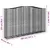 Produktbild 6 för Gabioner bågformade 7 st 400x50x220/240 cm galvaniserat järn