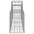 Produktbild 5 för Gabion bågformad 30 st 200x30x40/60 cm galvaniserat järn