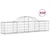 Produktbild 2 för Gabion bågformad 50 st 200x30x40/60 cm galvaniserat järn