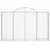 Produktbild 4 för Gabioner bågformade 25 st 200x30x120/140 cm galvaniserat järn