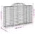 Produktbild 6 för Gabioner bågformade 25 st 200x30x120/140 cm galvaniserat järn