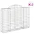 Produktbild 2 för Gabioner bågformade 12 st 200x30x140/160 cm galvaniserat järn