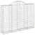 Produktbild 3 för Gabioner bågformade 14 st 200x30x140/160 cm galvaniserat järn