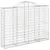 Produktbild 3 för Gabioner bågformade 18 st 200x30x140/160 cm galvaniserat järn