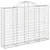 Produktbild 3 för Gabioner bågformade 25 st 200x30x140/160 cm galvaniserat järn