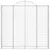 Produktbild 4 för Gabioner bågformade 6 st 200x30x180/200 cm galvaniserat järn