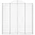 Produktbild 4 för Gabioner bågformade 2 st 200x30x200/220 cm galvaniserat järn
