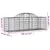 Produktbild 6 för Gabioner bågformade 25 st 200x50x60/80 cm galvaniserat järn