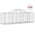 Produktbild 2 för Gabioner bågformade 30 st 200x50x60/80 cm galvaniserat järn