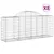 Produktbild 2 för Gabioner bågformade 8 st 200x50x80/100 cm galvaniserat järn