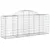 Produktbild 3 för Gabioner bågformade 13 st 200x50x80/100 cm galvaniserat järn