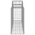 Produktbild 5 för Gabioner bågformade 14 st 200x50x80/100 cm galvaniserat järn