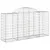 Produktbild 3 för Gabioner bågformade 25 st 200x50x100/120 cm galvaniserat järn