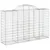 Produktbild 3 för Gabioner bågformade 12 st 200x50x120/140 cm galvaniserat järn