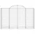 Produktbild 4 för Gabioner bågformade 20 st 200x50x120/140 cm galvaniserat järn