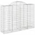 Produktbild 3 för Gabioner bågformade 6 st 200x50x140/160 cm galvaniserat järn