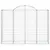 Produktbild 4 för Gabioner bågformade 30 st 200x50x140/160 cm galvaniserat järn