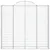 Produktbild 4 för Gabioner bågformade 20 st 200x50x180/200 cm galvaniserat järn