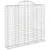 Produktbild 3 för Gabioner bågformade 30 st 200x50x180/200 cm galvaniserat järn