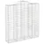 Produktbild 3 för Gabioner bågformade 13 st 200x50x200/220 cm galvaniserat järn