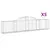 Produktbild 2 för Gabioner bågformade 5 st 300x30x60/80 cm galvaniserat järn