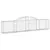 Produktbild 3 för Gabioner bågformade 20 st 300x30x60/80 cm galvaniserat järn