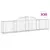 Produktbild 2 för Gabioner bågformade 30 st 300x30x60/80 cm galvaniserat järn