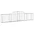 Produktbild 3 för Gabioner bågformade 30 st 300x30x60/80 cm galvaniserat järn