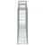 Produktbild 5 för Gabioner bågformade 3 st 300x30x100/120 cm galvaniserat järn