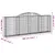 Produktbild 6 för Gabioner bågformade 30 st 300x30x100/120 cm galvaniserat järn