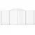 Produktbild 4 för Gabioner bågformade 7 st 300x30x120/140 cm galvaniserat järn