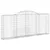 Produktbild 3 för Gabioner bågformade 20 st 300x30x120/140 cm galvaniserat järn