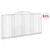 Produktbild 2 för Gabioner bågformade 25 st 300x30x140/160 cm galvaniserat järn