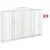 Produktbild 2 för Gabioner bågformade 9 st 300x30x180/200 cm galvaniserat järn