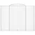 Produktbild 4 för Gabioner bågformade 5 st 300x30x220/240 cm galvaniserat järn