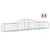 Produktbild 2 för Gabioner bågformade 3 st 300x50x40/60 cm galvaniserat järn