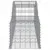 Produktbild 5 för Gabioner bågformade 4 st 300x50x40/60 cm galvaniserat järn