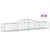 Produktbild 2 för Gabioner bågformade 10 st 300x50x40/60 cm galvaniserat järn