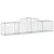Produktbild 3 för Gabioner bågformade 7 st 300x50x60/80 cm galvaniserat järn
