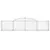 Produktbild 4 för Gabioner bågformade 7 st 300x50x60/80 cm galvaniserat järn
