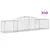 Produktbild 2 för Gabioner bågformade 10 st 300x50x60/80 cm galvaniserat järn