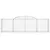 Produktbild 4 för Gabioner bågformade 7 st 300x50x80/100 cm galvaniserat järn