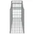 Produktbild 5 för Gabioner bågformade 7 st 300x50x80/100 cm galvaniserat järn
