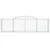 Produktbild 4 för Gabioner bågformade 8 st 300x50x80/100 cm galvaniserat järn