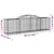 Produktbild 6 för Gabioner bågformade 17 st 300x50x80/100 cm galvaniserat järn