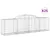 Produktbild 2 för Gabioner bågformade 25 st 300x50x80/100 cm galvaniserat järn