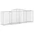 Produktbild 3 för Gabioner bågformade 2 st 300x50x100/120 cm galvaniserat järn