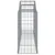 Produktbild 5 för Gabioner bågformade 4 st 300x50x100/120 cm galvaniserat järn